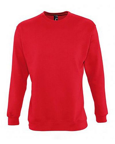 Sol's Uniseks Supreme Sweatshirt (rood)