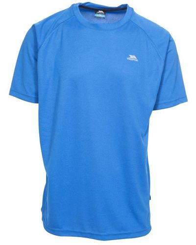 Trespass Debase Short Sleeve Active T-Shirt - Blue