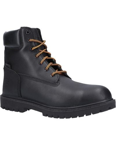 Timberland Pro Iconic Safety Toe Work Boot Leather - Black