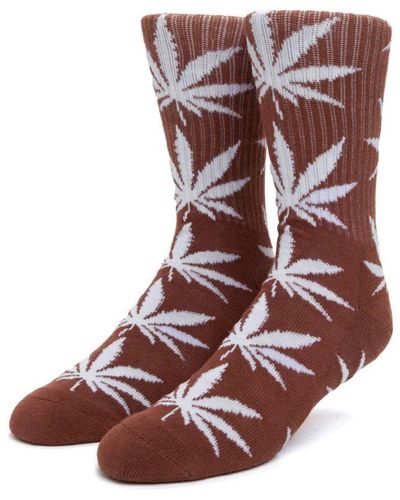 Huf Brown 'plantlife' Socks - Red