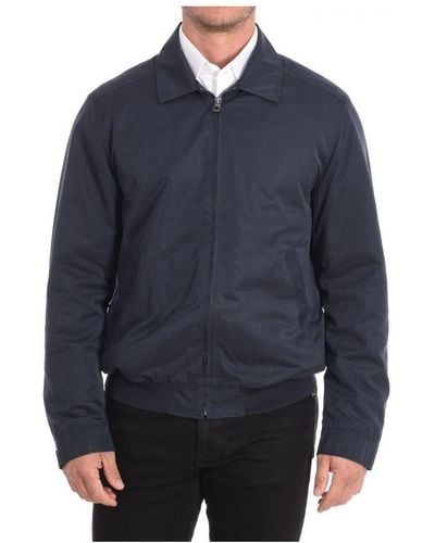 Daniel Hechter Waterproof Jacket With Zipper Closure 171222-50181 Man - Blue