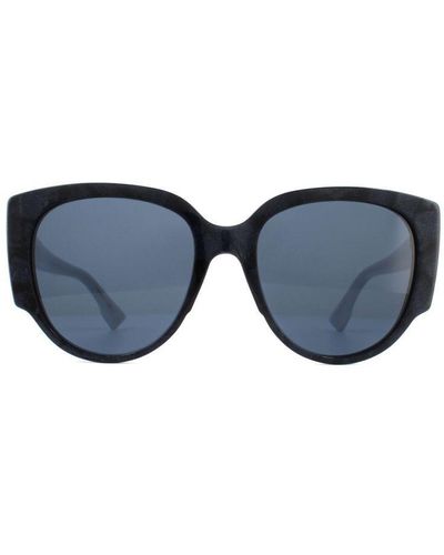 Dior Zonnebril Night1 Riu 72 Blauw Blauw