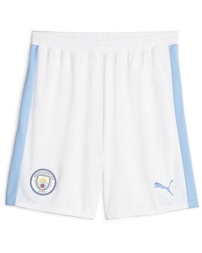 PUMA Manchester City Football Shorts - White