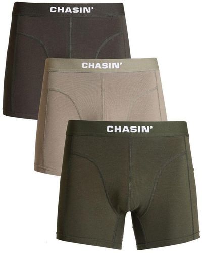 Chasin' Chasin Boxershorts Thrice Moss - Groen
