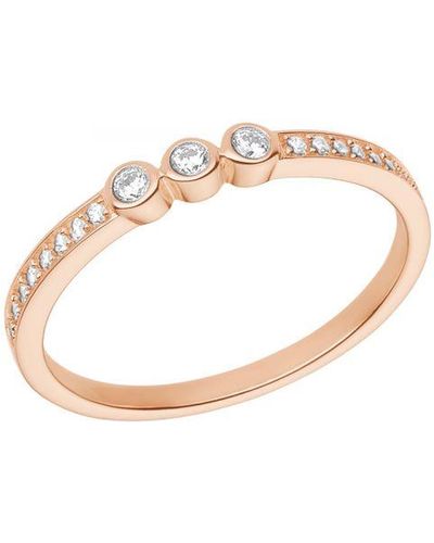 S.oliver Ring For Ladies - White