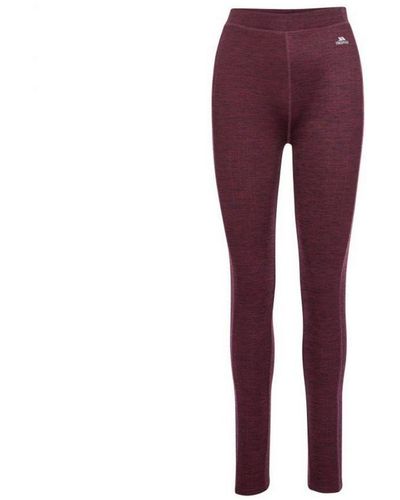 Trespass Ladies Dainton Thermal Bottoms (Fig) - Red