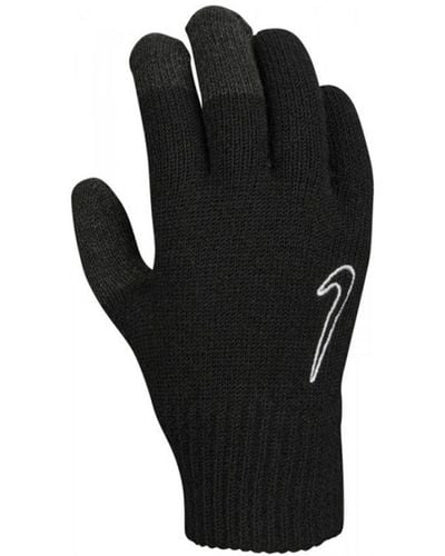 Nike 2.0 Knitted Grip Gloves - Black