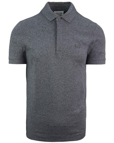 Lacoste Paris Polo Regular Fit Shirt Cotton - Grey