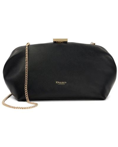 Dune Accessories Expect - Clasp Clutch Bag - Black