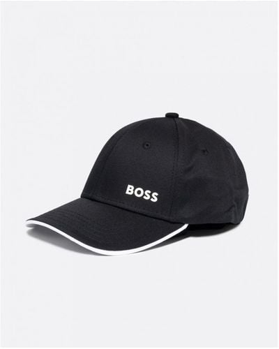 BOSS Boss Cotton-Twill Cap With Printed Logo - Blue