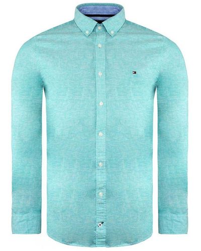 Tommy Hilfiger Oxford Shirt - Blue