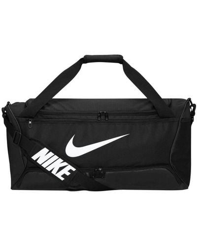 Nike Brasilia Swoosh Training 60l Duffle Bag - Black