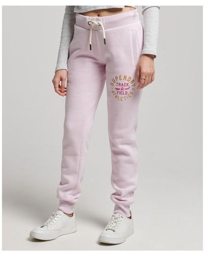 Superdry Track & Field Joggers - Pink