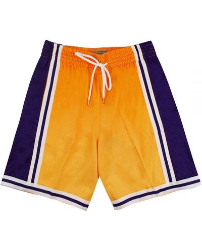 Mitchell & Ness La Lakers Ombre Shorts - Blue