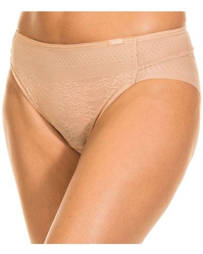 Janira Magic Band Semi-transparent Knickers And Breathable Fabric Without Marks 1031609 Women - White