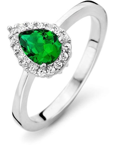 Orphelia 925 Sterling Ring - Green