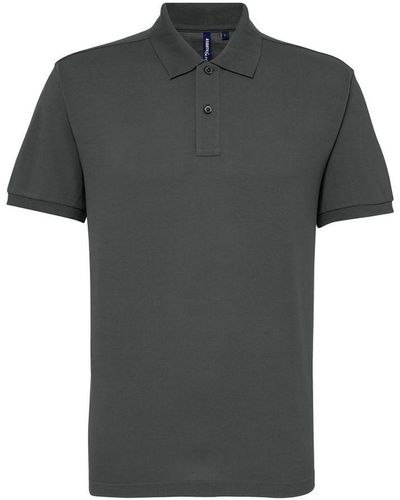 Asquith & Fox Short Sleeve Performance Blend Polo Shirt () - Black