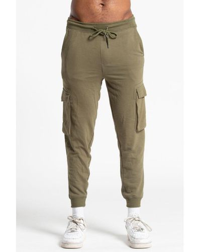 Tokyo Laundry Cotton Blend Cargo Jogger - Natural