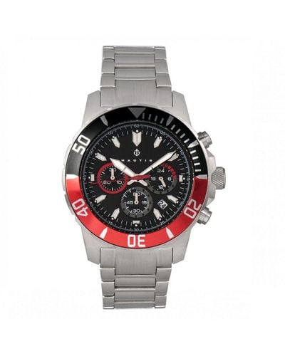 Nautis Dive Chrono 500 Chronograph Bracelet Watch - Grey