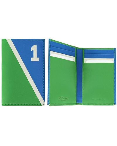 Hackett Polo 1 Blue/green Card Holder