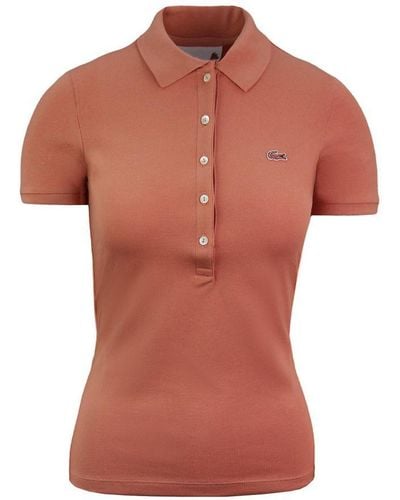 Lacoste Slim Fit Polo Shirt Cotton - Pink