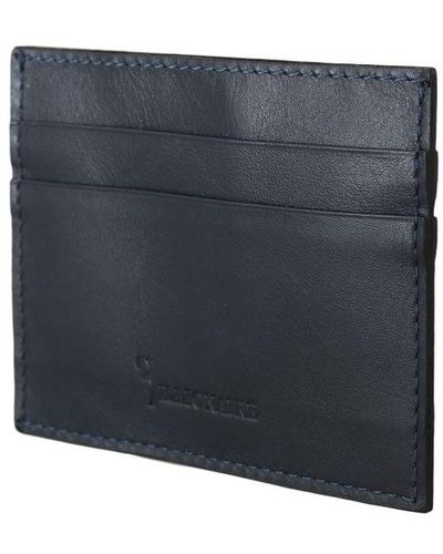 Billionaire Gorgeous Leather Cardholder Wallet - Blue