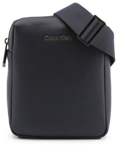 Calvin Klein Adjustable Shoulder Strap Across-Body Bag - Blue