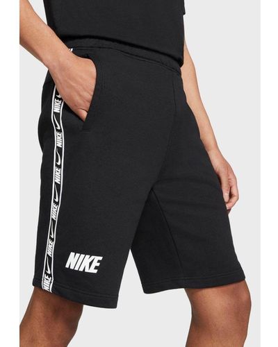 Nike Nsw Repeat Fleece Shorts Zwart