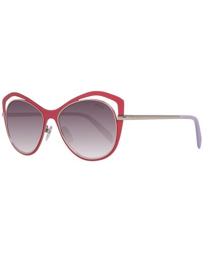 Emilio Pucci Rode Zonnebril Voor Vrouwenvrouw - Rood