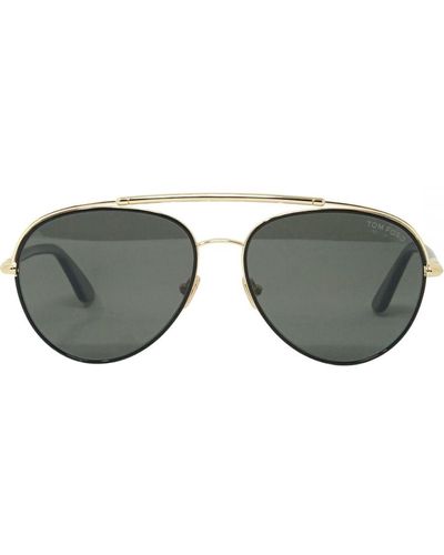 Tom Ford Curtis Ft0748 01d Gold Sunglasses - Grijs