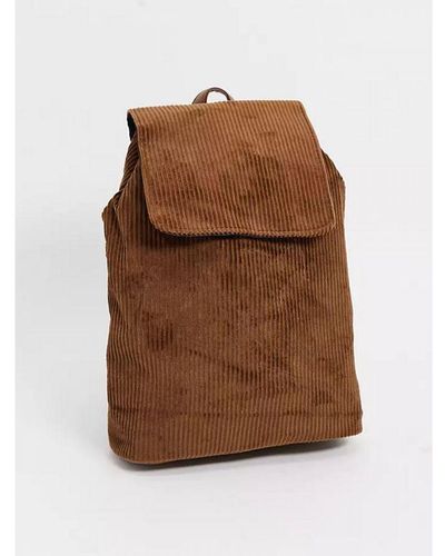 SVNX Corduroy Backpack - Brown