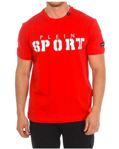 Philipp Plein Tips400 Short Sleeve T-shirt - Red