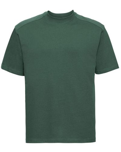 Russell Europe Short Sleeve Cotton T-Shirt (Bottle) - Green