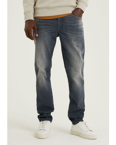 Chasin' Chasin Relaxte Fit Jeans Iron Albion - Blauw
