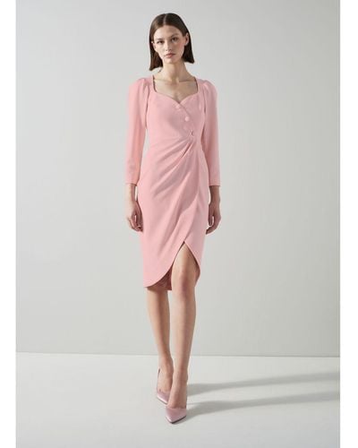 LK Bennett Nicola Dresses, Light - Pink