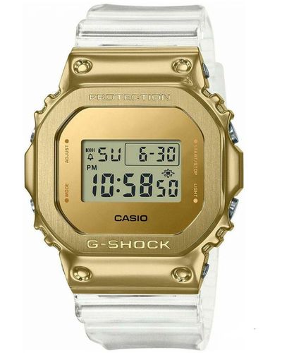 G-Shock G-shock Horloge Transparant Gm-5600sg-9er - Metallic