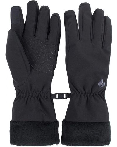 Heat Holders Kenai Soft Shell Waterproof Wind Resistant Gloves - Black