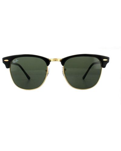 Ray-Ban Sunglasses Clubmaster 3016 W0365 G-15 Large 51Mm - Green