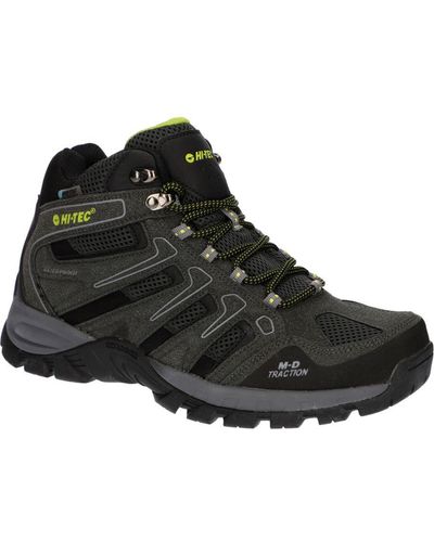 Hi-Tec Womenss Torca Mid Waterproof Walking Boots - Black