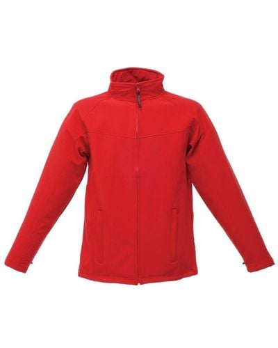 Regatta Uproar Lightweight Wind Resistant Softshell Jacket (Classic/Seal) - Red