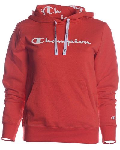 Champion sweater womens 2025 red femme