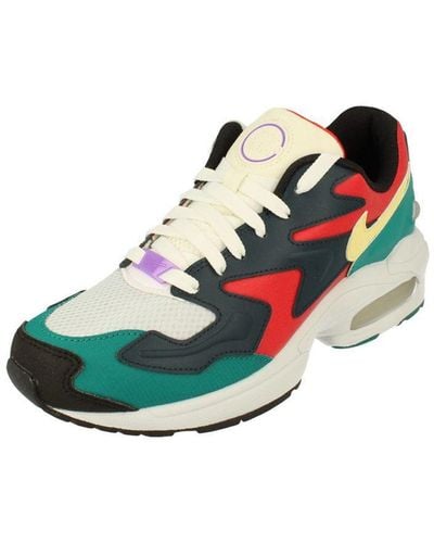 Nike Air Max2 Light Sp Trainers Multicoloured - Green