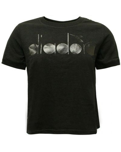 Diadora Sportswear Black T-shirt