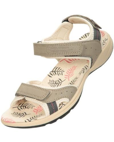Mountain Warehouse Ladies Athens Leaves Sandals () - White