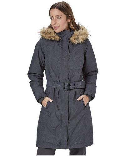 Peter Storm Waterproof Phillipa Ii Down Jacket With Adjustable Hood - Blue