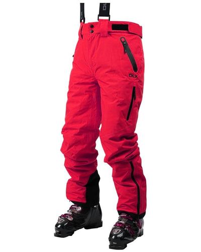 Trespass Kristoff Ski Trousers () - Red