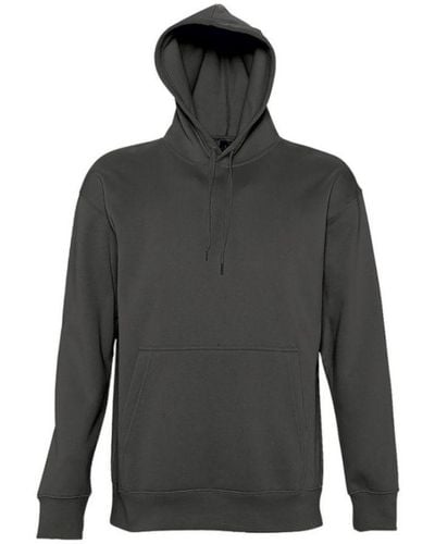 Sol's Slam Hooded Sweatshirt / Hoodie (Dark) - Grey