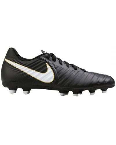 Nike Tempo Rio Iv Fg Football Shoes - Black