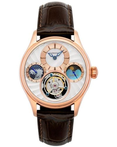Thomas Earnshaw Celestial Huggins Mechanical Watch - White