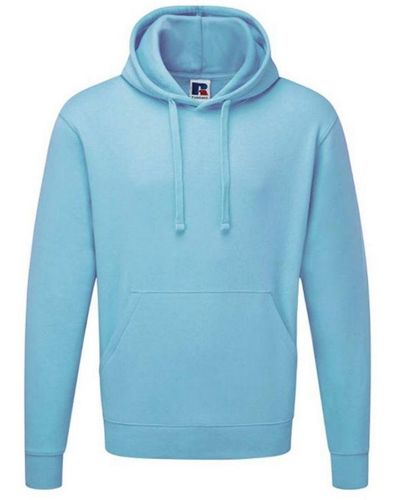 Russell Colour Hooded Sweatshirt / Hoodie (Sky) - Blue